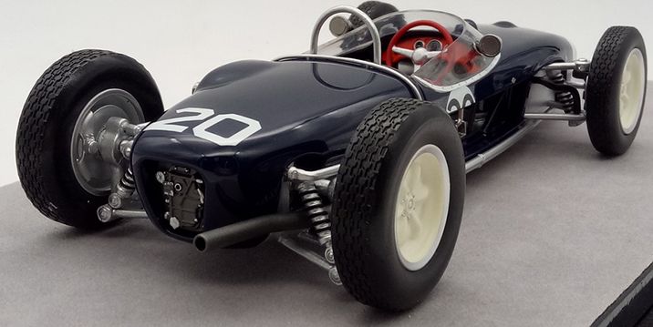 ミニカー　1/18 ロータス 18 モナコGP 1961 Stirling moss フィギュア付 #20 [TM18-124F] ロータス 18 モナコGP 1961 優勝車 #20 Stirling Moss (ミニカー